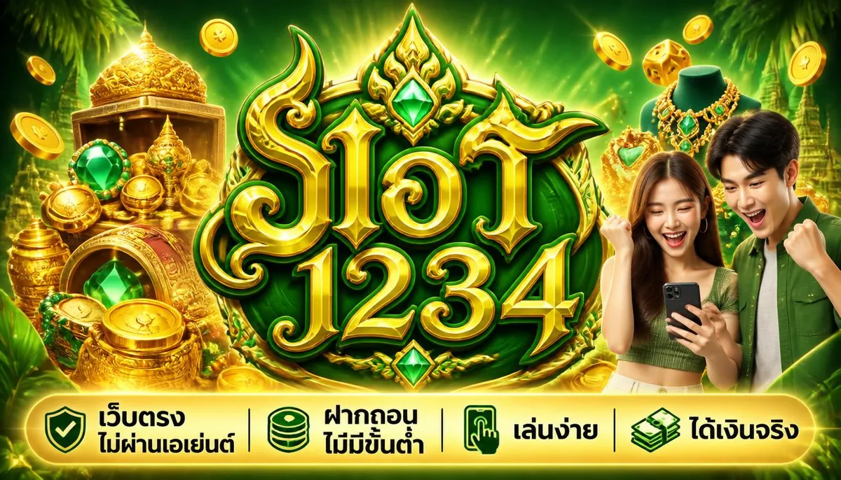 slot1234 เว็บตรงไม่ผ่านเอเย่นต์ฝากถอนไม่มีขั้นต่ํา เล่นง่าย ได้เงินจริง