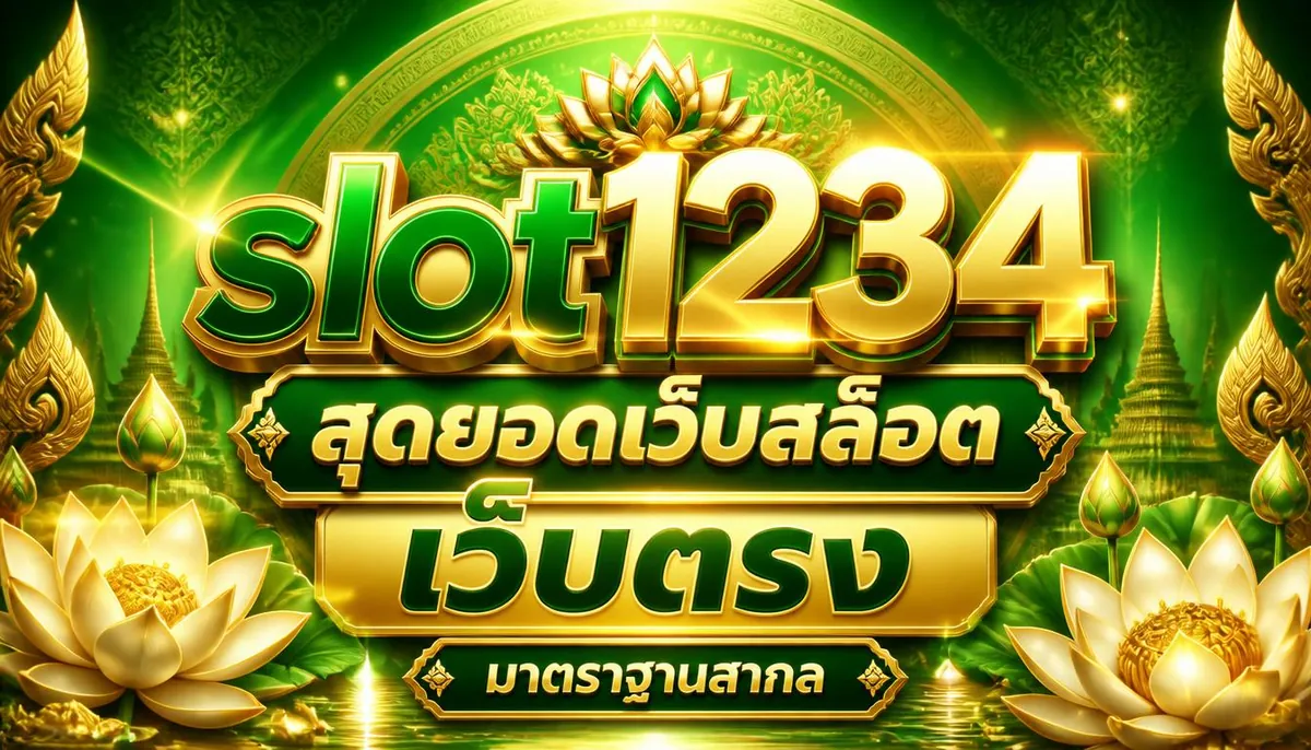 slot1234 สุดยอดเว็บสล็อต เว็บตรง มาตราฐานสากล